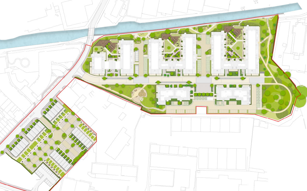 Hertford Locks The Site Master Plan