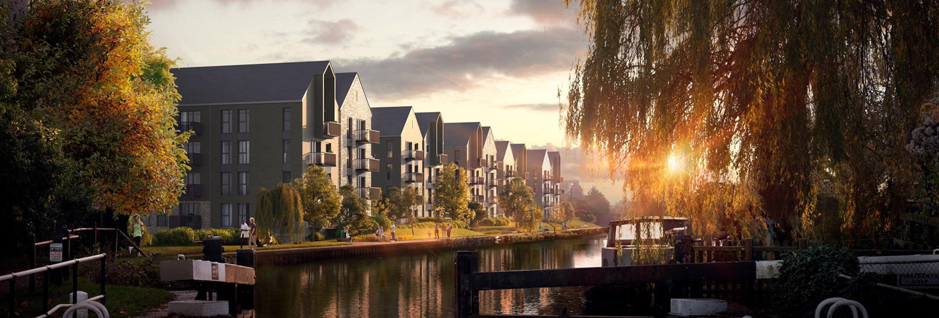 Hertford Locks Homepage Header